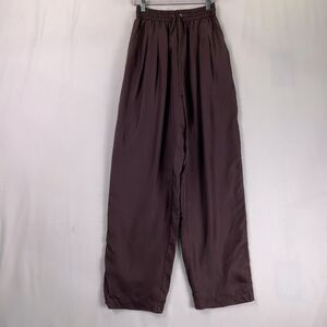 Silk Laundry Slouch Pants